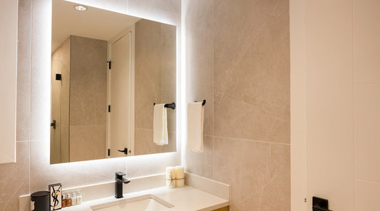 Bathroom Design 2025: Backlit vs. Frontlit LED Mirrors