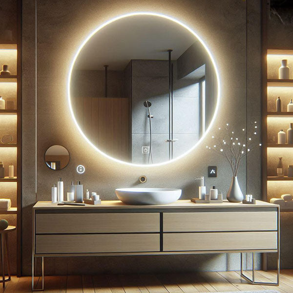 Circle LED Mirror