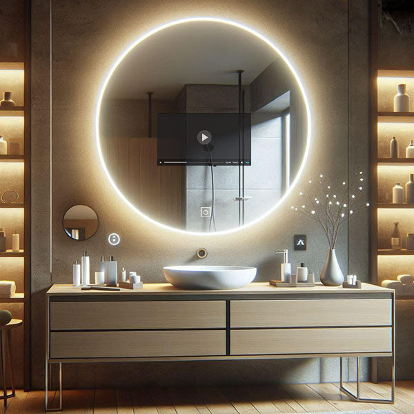 Circle LED Mirror